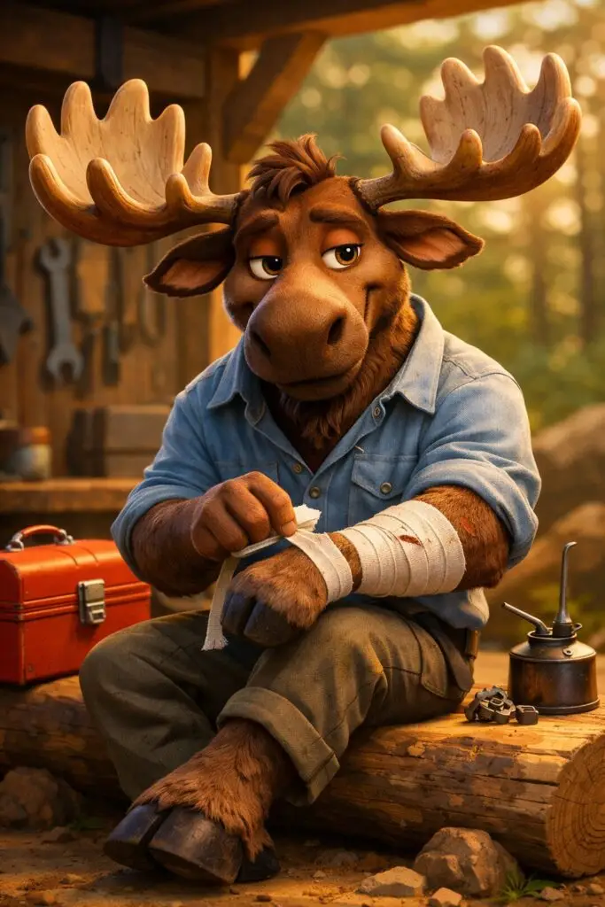 rest and relax maintenance moose 